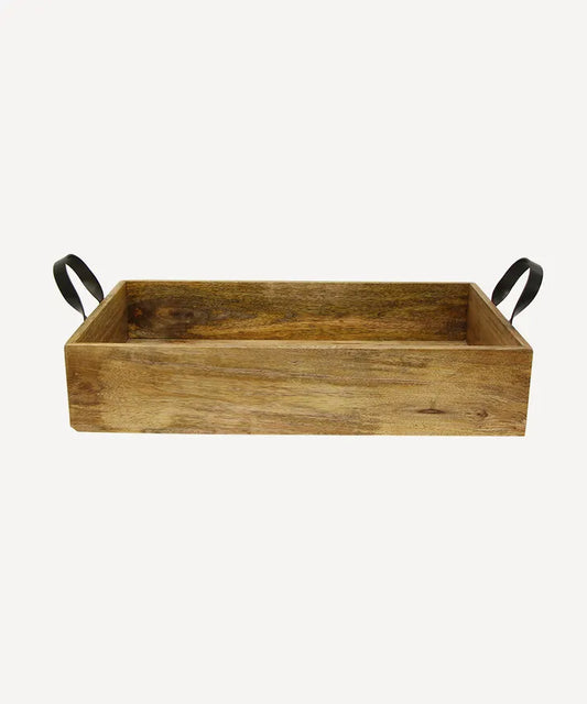 Ploughmans Small Rectangle Tray Iron Handle